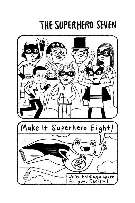 Superheros-- Gina Perry's illustration from Operation Frog Effect.jpg